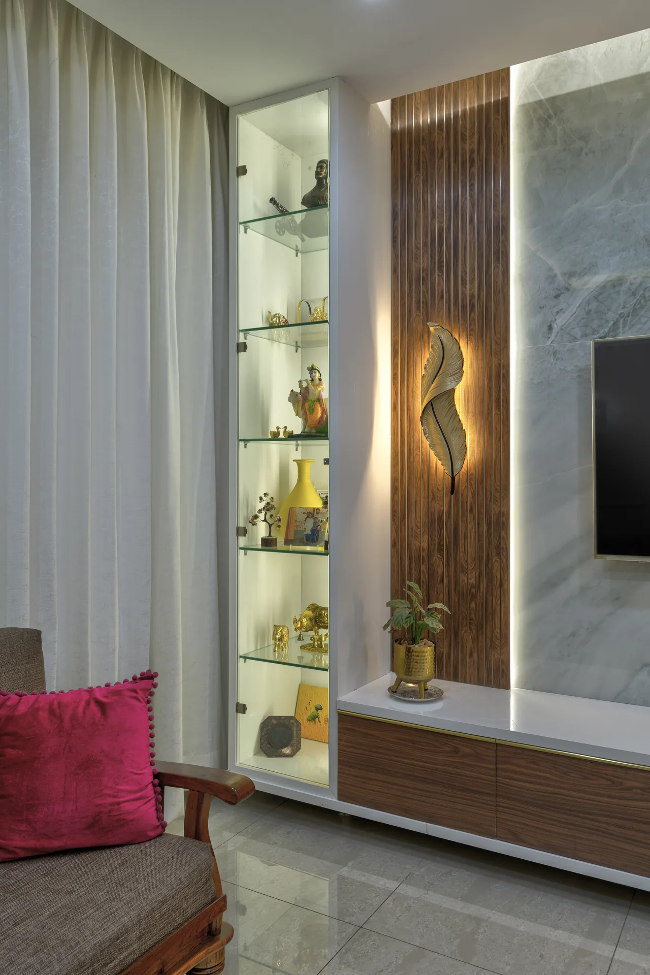 Living room interior by AARK Interiors